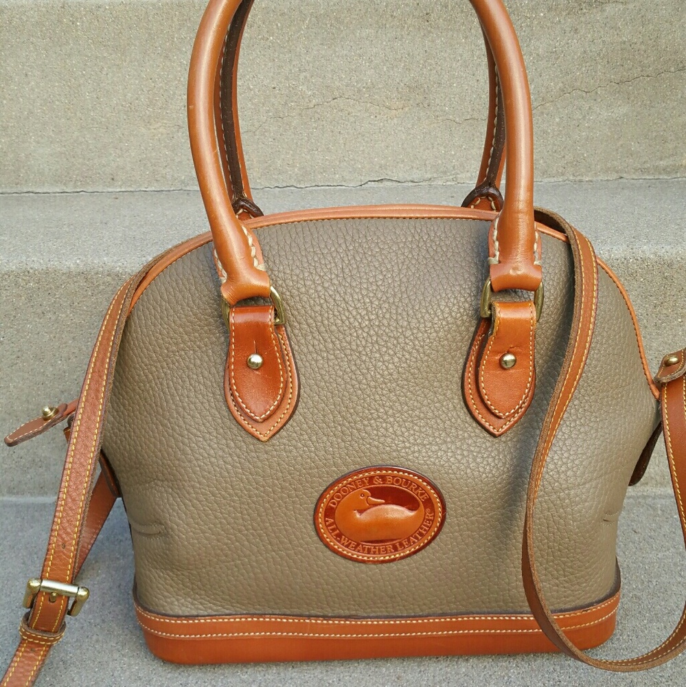 Vintage Dooney and Bourke Norfolk Satchel